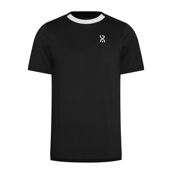 Áo deba đen cổ trắng