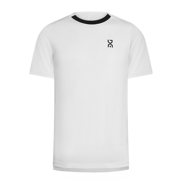 Áo deba trắng cổ đen