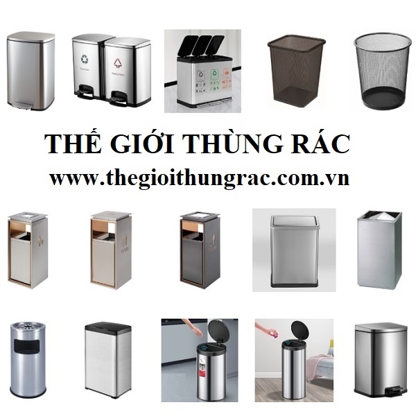 Top 30 thùng rác inox đẹp, giá rẻ cho không gian sạch đẹp và tiện lợi