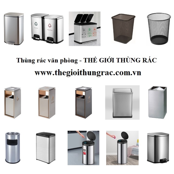 Những lưu ý khi chọn thùng rác văn phòng đẹp