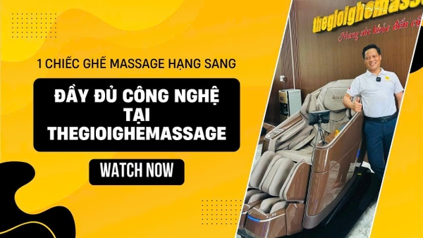 1 mẫu ghế hạng sang đầy đủ chức năng tại Thegioighemassage
