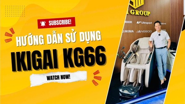 Hướng dẫn sử dụng ghế massage IKIGAI KG66