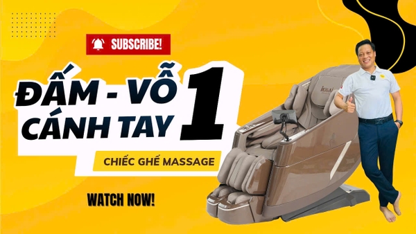 IKIGAI KG88 - chiếc ghế massage vừa đấm vừa vỗ cánh tay