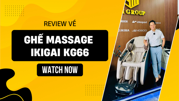 Review ghế massage IKIGAI KG66