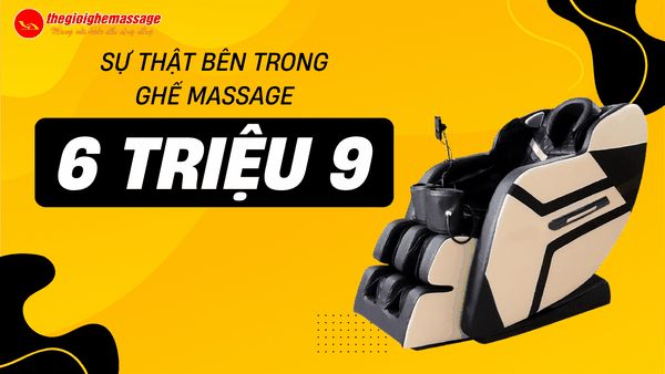 Sự thật bên trong 1 chiếc ghế massage giá rẻ