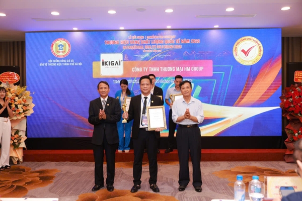 IKIGAI vinh dự nhận giải thưởng Top 10 thương hiệu vàng chất lượng Quốc tế 2026