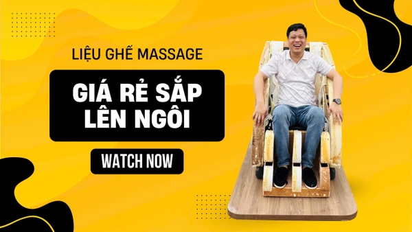 Liệu ghế massage giá rẻ sắp lên ngôi?