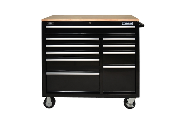 Tủ đồ nghề đa năng CSPS 104cm - 10 hộc kéo có mặt ván