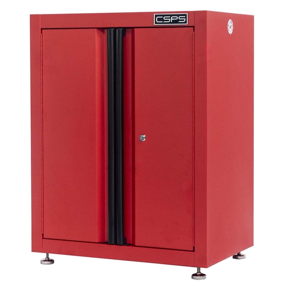 Tủ dụng cụ CSPS 61cm - 00 hộc kéo màu Đỏ,Không mặt ván & vách lưới