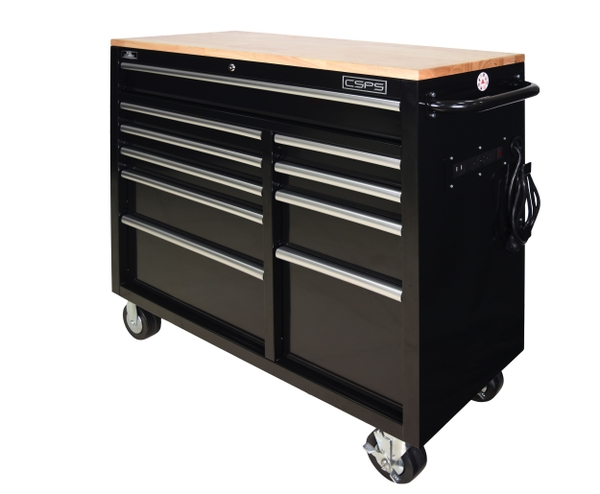 Tủ đồ nghề đa năng CSPS 104cm - 10 hộc kéo có mặt ván