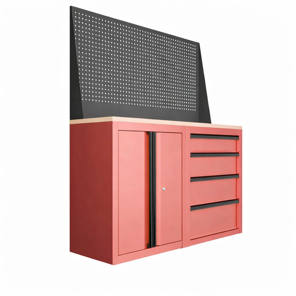 Tủ dụng cụ CSPS 122cm màu Đỏ 04 hộc kéo