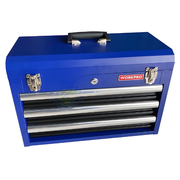 Hộp công cụ sắt 3 ngăn 51x26.5x35cm Workpro - WP282006