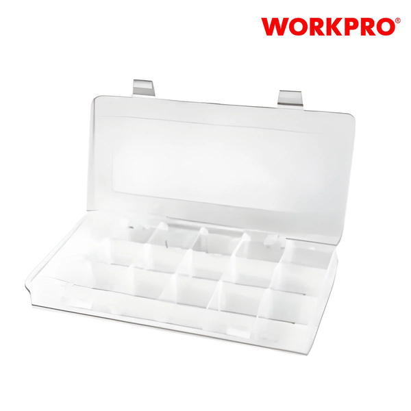 Hộp Đựng Đồ Nghề Chia Ngăn 18 Ô Nhựa - WP283006 Workpro WP283006