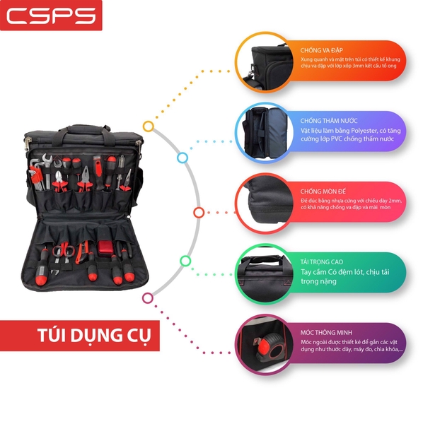 Túi dụng cụ CSPS 42cm