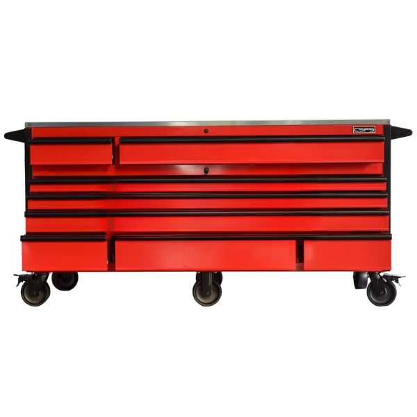 Tủ dụng cụ CSPS 183cm - 14 hộc kéo màu đỏ