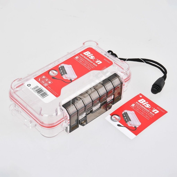 Hộp lưu trữ di động chống nước chuẩn IP64 Bison vòng đệm