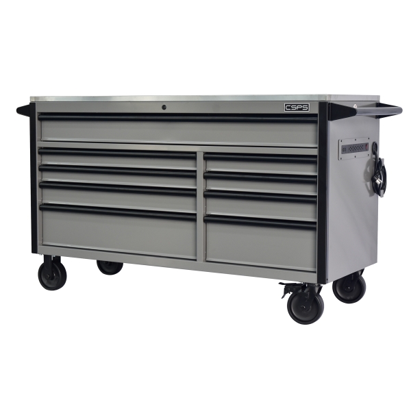 Tủ dụng cụ CSPS 152cm - 09 hộc kéo Xám