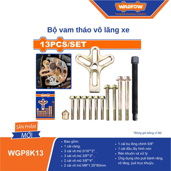 Bộ Vam Tháo Vô Lăng Xe WADFOW WGP8K13