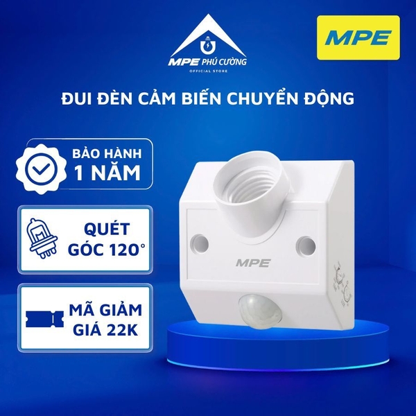 IRHD2 - Đui đèn cảm biến chuyển động hồng ngoại E27