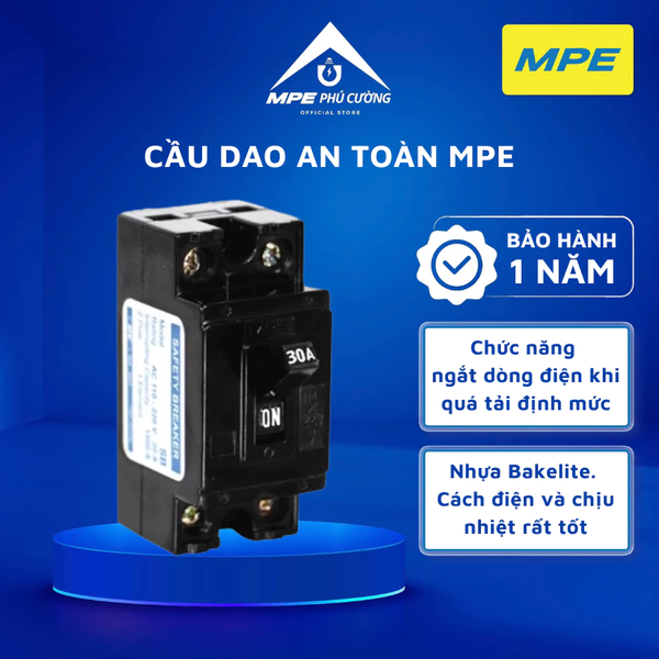 SB-30A - Cầu dao an toàn 30A