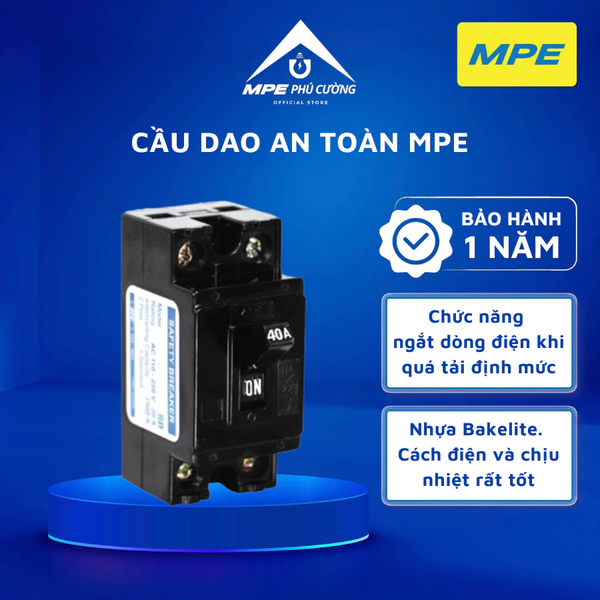 SB-40A - Cầu dao an toàn 40A