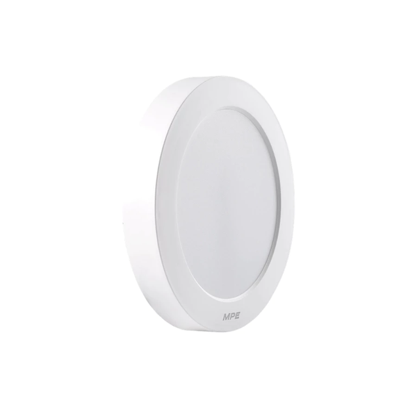 SRPL2-12V - Đèn led panel tròn nổi nhựa 12W vàng