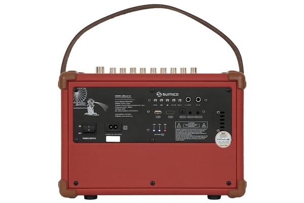 Loa karaoke xách tay Sumico BELLA 42 Red 100W