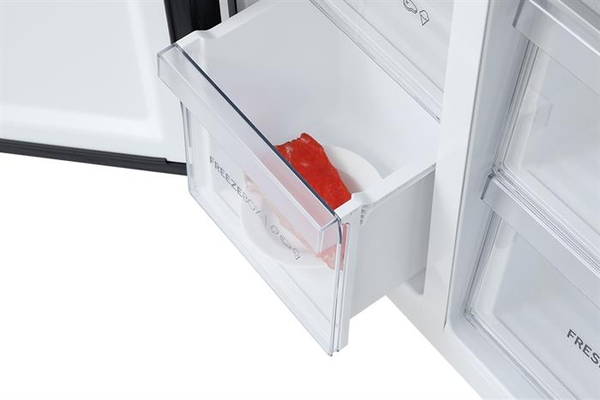 Tủ lạnh Aqua Inverter 550 lít Side By Side QR-S612XA(WCB)