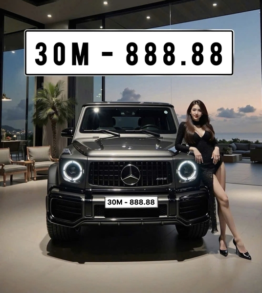 Biển số 30M-888.88