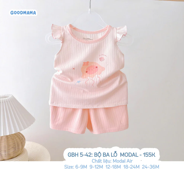 Bộ 3 lỗ Modal Good Mama GBH5-42