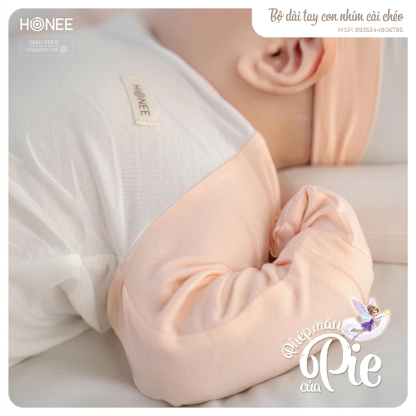 (C1.5) Bộ dài tay con nhím cài chéo 6785 Honee