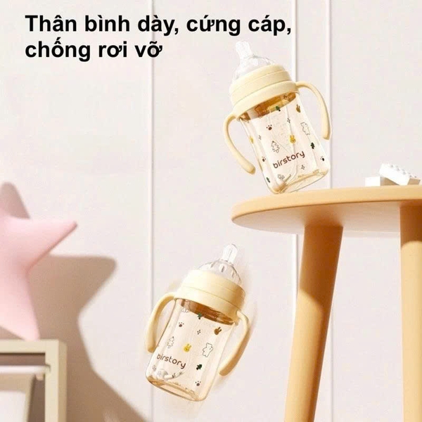 Bình tập uống Birstory 210ml cho bé