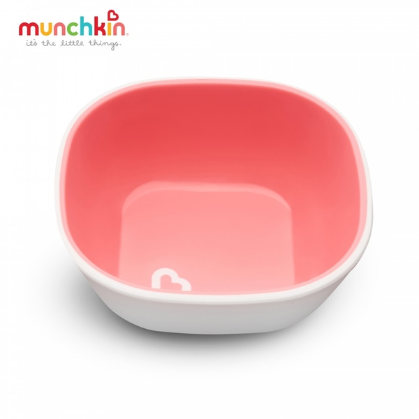 Bộ 2 bát chống trượt Munchkin MK11466 (Hồng - Tím)