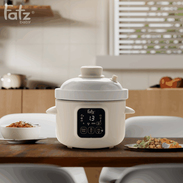 Nồi nhiệt hầm nấu chậm đa năng Fatz Baby Slow 7 - FB9117ZT
