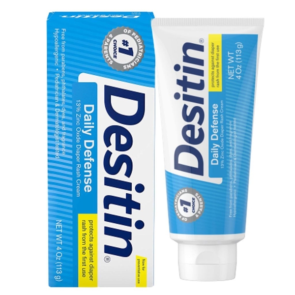 Kem Chống Hăm Desitin Daily Defense Mỹ, 113G (Dùng hằng ngày để phòng & trị hăm nhẹ)