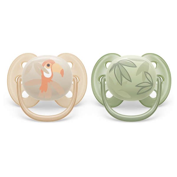 Ty ngậm siêu mềm Philips Avent (SCF091/07, 0-6M, vỉ đôi)