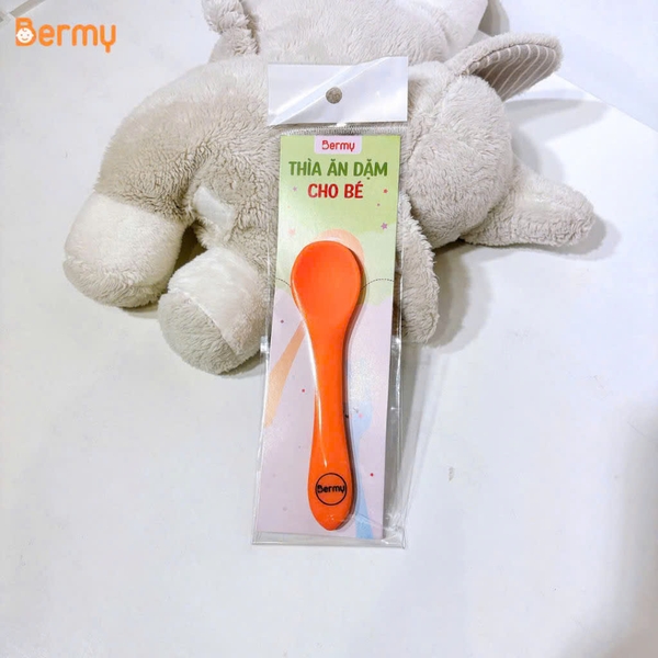Thìa mềm ăn dặm cho bé Bermy (màu ngẫu nhiên)