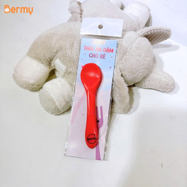 Thìa mềm ăn dặm cho bé Bermy (màu ngẫu nhiên)