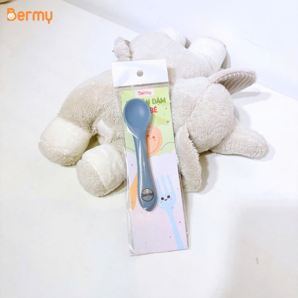 Thìa mềm ăn dặm cho bé Bermy (màu ngẫu nhiên)