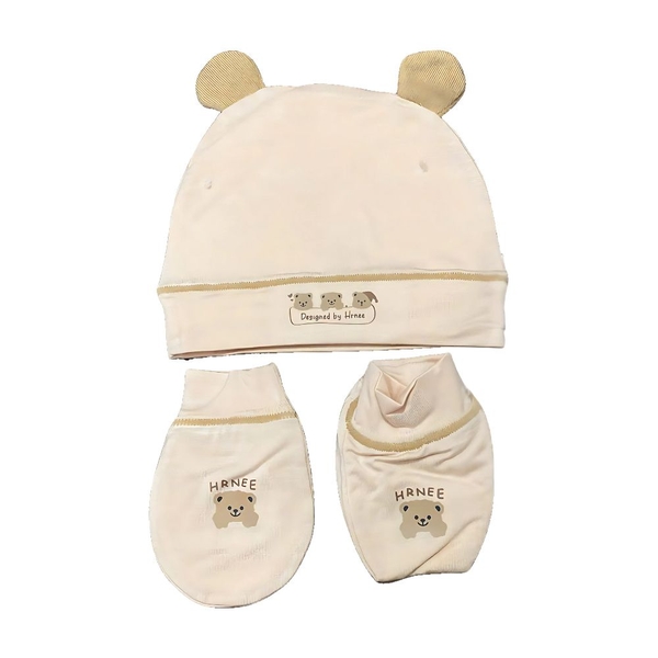 Set bao tay bao chân Bamboo Modal Hrnee 4224 free size