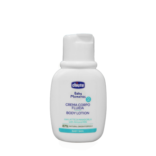 Sữa dưỡng ẩm chiết xuất hạnh nhân Chicco 0M+ - Chai mini du lịch 50ml