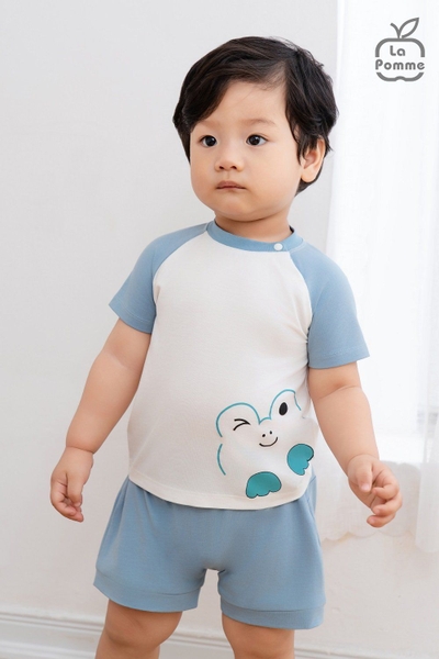 Bộ cộc tay La Pomme Vườn nhỏ thân yêu