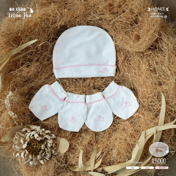 Set mũ BTC thảo mộc Mina Honee 9250