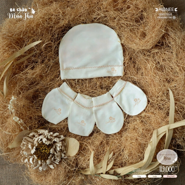 Set mũ BTC thảo mộc Mina Honee 9250