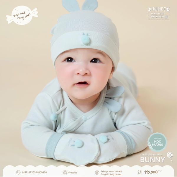Set mũ BTC Bunny Honee 9458