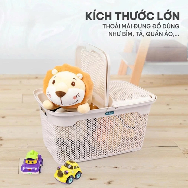 Làn nhựa nắp chấm bi Hokori Việt Nhật 2609 (màu ngẫu nhiên)
