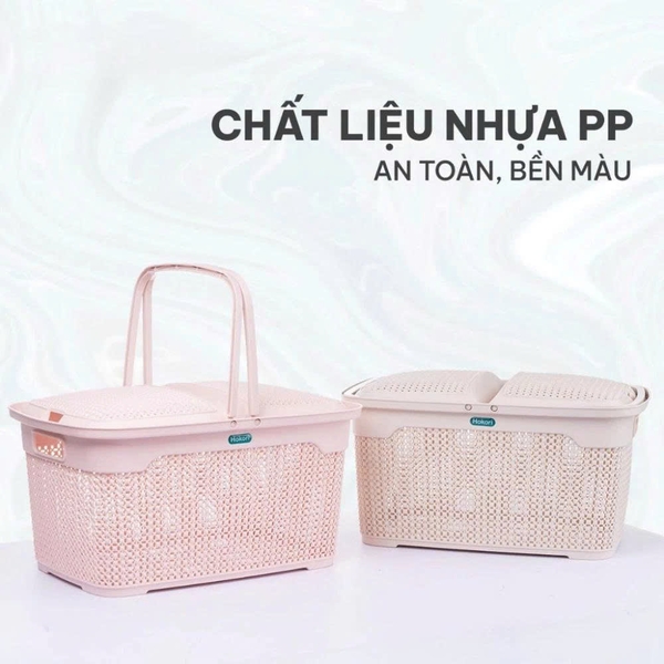 Làn nhựa nắp chấm bi Hokori Việt Nhật 2609 (màu ngẫu nhiên)