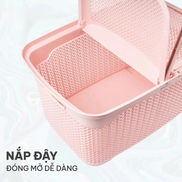 Làn nhựa nắp chấm bi Hokori Việt Nhật 2609 (màu ngẫu nhiên)