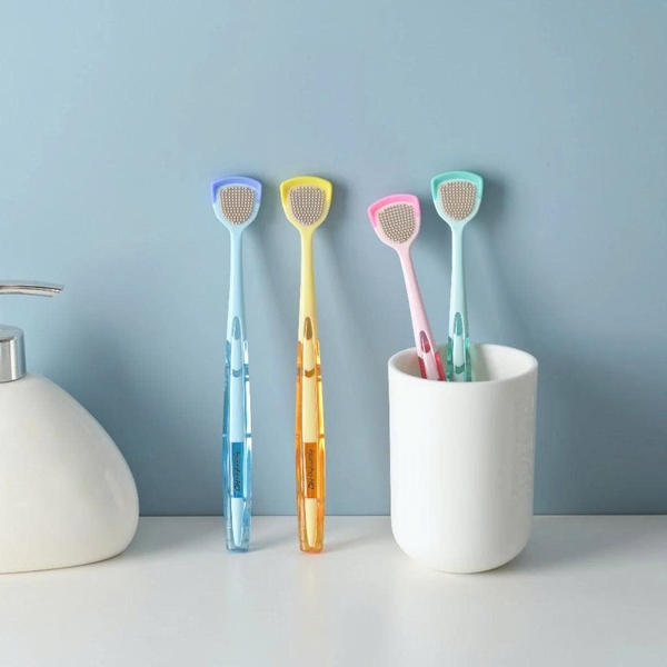 Bàn chải cạo lưỡi nhập khẩu Hàn Quốc Kumho HQ19  (màu ngẫu nhiên)