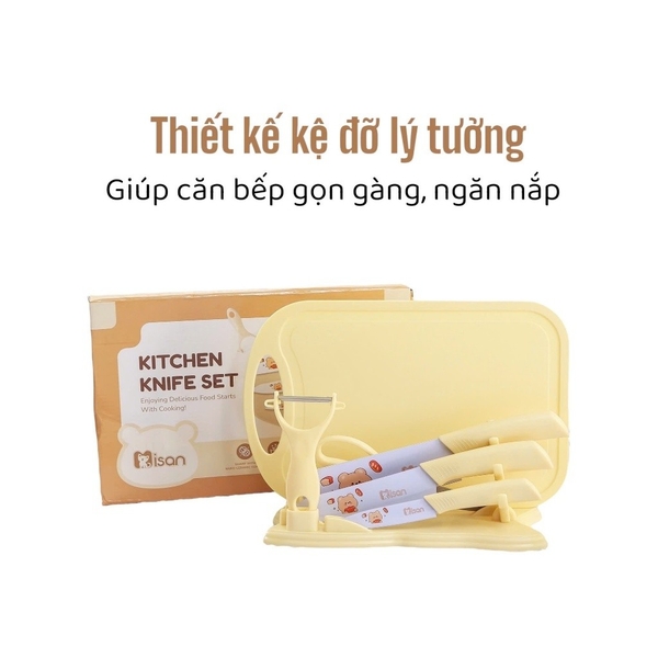 Bộ dao thớt Misan 7 món (MS035)